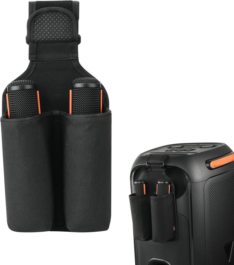 TXesign حامل ميكروفون لجهاز JBL PartyBox Stage 320، حامل تخزين لتعليق الميكروفونات اللاسلكية القياسية لملحقات ميكروفون JBL PartyBox اللاسلكي - Image 1